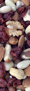 Edelnussmischung mit Cranberries Bio