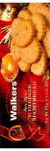 Walkers Kekse Stem Ginger Shortbread 175g