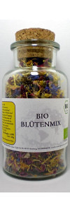 Blütenmix Bio im Korkenglas